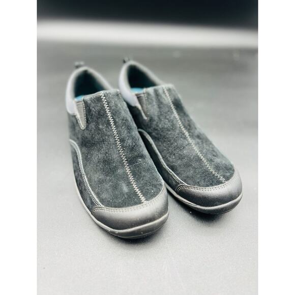 LL Bean Shoes Women’s Size 10~Slip On Loafers 293353 Dk NavySuede - Picture 1 of 6